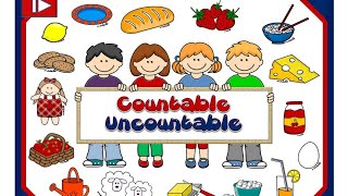 Countable and Uncountable Nouns Song [upl. by Ledba]