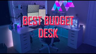 the ULTIMATE budget desk [upl. by Adiaroz]