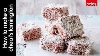 How to make a cheats lamington [upl. by Ibib]