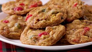 Fruit Cake Cookies  Betty Crocker Recipe [upl. by Fronia]