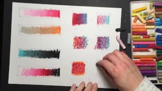 10 Oil Pastel Techniques [upl. by Cathee]