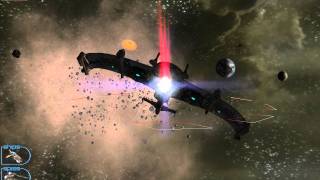 The Most Beautiful Explosions in Space RTS History Haegemonia in Full HD 1080p [upl. by Arbrab940]