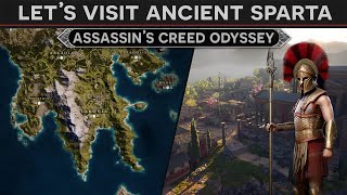 Lets Visit Ancient Sparta  History Tour in AC Odyssey Discovery Mode [upl. by Endora]