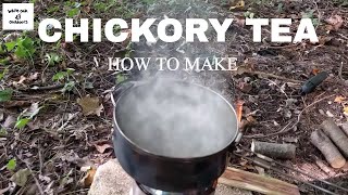 How to make Chicory Tea [upl. by Brill]