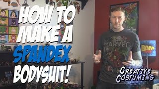 How to Make a Spandex Bodysuit  by Creative Costuming [upl. by Emera]