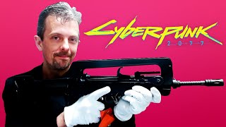 Firearms Expert Reacts To Cyberpunk 2077’s Guns [upl. by Annaitat]