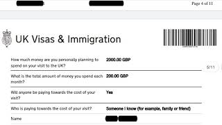 How to fill UK Visitor Visa application form [upl. by Francoise]