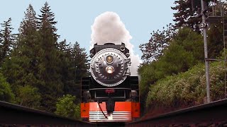 What It Looks Like To Get Hit By A Giant Steam Train As It Thunders Over the Camera at High Speed [upl. by Odessa808]