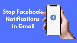 How to Stop Facebook Notifications in GmailEmail Quick amp Simple [upl. by Leizo]