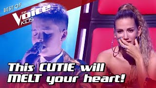 This TALENTED 11YearOld in The Voice kids will MELT your HEART [upl. by Ardnauq]