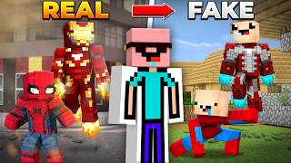 How I Exposed this quotFAKE SUPERHEROSquot Minecraft SMP [upl. by Etteniotnna18]