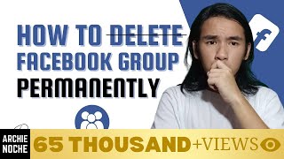 How To Delete Groups Permanently On Facebook 2024  FAST AND EASY [upl. by Yasmine]