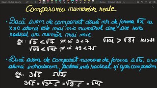 Compararea numerelor cu radicali clasa 7 Exercitii introducerea factorilor sub radical matematica [upl. by Perceval205]