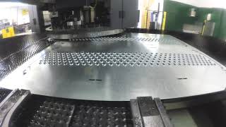 CNC Turret Punch Press at Ajax Metal Forming Solutions [upl. by Hecker37]