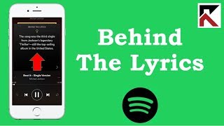 How To Find Song Lyrics Spotify Behind the lyrics [upl. by Imotas]