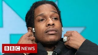 ASAP Rocky found guilty of assault  BBC News [upl. by Ackerley]