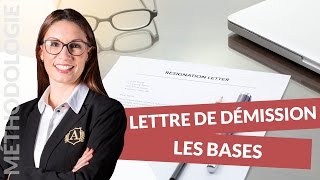 Comment faire une lettre de démission  Les bases  Méthodologie  digiSchool [upl. by Bambie]