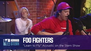 Foo Fighters “Learn to Fly” Live on the Stern Show 2000 [upl. by Coad722]