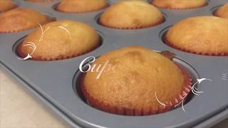 How to make easy cupcake at home [upl. by Aynatal66]