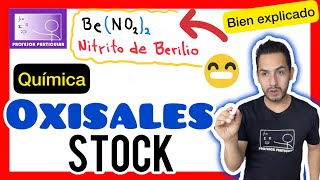 ✅​OXISALES  nomenclatura STOCK Química Inorgánica [upl. by Hamo142]