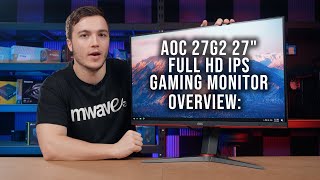 AOC 27G2 27quot Full HD IPS Gaming Monitor Overview [upl. by Inessa647]