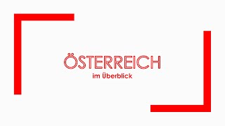 Geographie Österreich im Überblick [upl. by Delaine890]