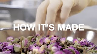 How Its Made Rose Bombshell Bath Bomb [upl. by Nessa176]