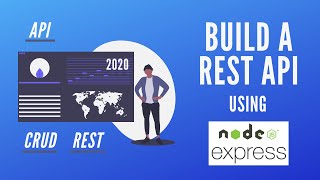 Build a REST API with Node JS and Express  CRUD API Tutorial [upl. by Anivek]