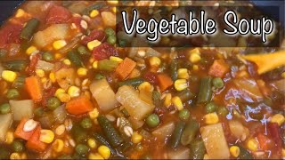 Vegetable Soup  Easy Vegetable Soup [upl. by Ethelinda]