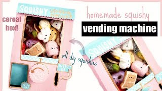 DIY SQUISHY VENDING MACHINE [upl. by Eciralc]