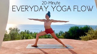 20 Minute Everyday Vinyasa Yoga Flow [upl. by Xet]