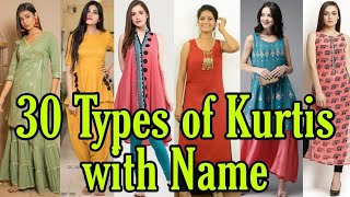 Top 30 designer kurti 2020 Types of Kurti for girls Latest Kurti Design 2020 Latest Kurti name [upl. by Jens]