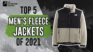 Top 5 Fleece Jackets For Men Of 2021 [upl. by Jecon]