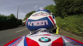 Isle of Man TT 2017  Dan Kneen  BMW S1000RR  On Board [upl. by Ayardna]