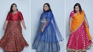 How To Style Lehengas  Plus Size Fashion Series by Prerna Adsul [upl. by Sheila]