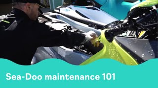 SeaDoo Watercraft Maintenance Basics [upl. by Carissa12]