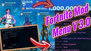 FORTNITE HACK  FORTNITE MOD MENU V3  TUTORIAL [upl. by Ingvar]