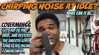 Chirping Noise at Idle How To Fix Engine Chirp [upl. by Wenonah]