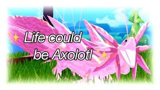 Life could be Axolotl Creatures of Sonaria  Roblox [upl. by Izy]