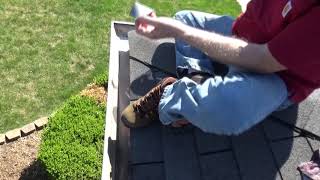 Gutter Leak Repair  Liquid Rubber [upl. by Ihsakat]