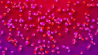 Colorful Hearts Background for Valentines DayLoveRomance [upl. by Karlis]