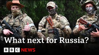 Whats happening in Russia and how could Ukraine war change  BBC News [upl. by Redfield379]