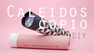 Caleidoscopio DIY fácil para niños  Make easy kaleidoscope for kids [upl. by Erleena]