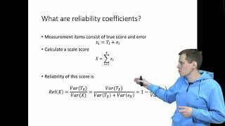 Choosing a reliability coefficient [upl. by Nerek944]