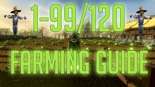 Runescape 3  199120 Farming guide 2018 [upl. by Auqenaj980]