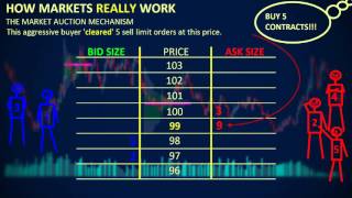 How Markets REALLY Work  Depth of Market DOM [upl. by Eves547]