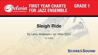 Sleigh Ride arr Mike Story  Score amp Sound [upl. by Ashley]