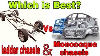 Ladder Frame Vs Monocoque Chassisexplain [upl. by Hainahpez515]