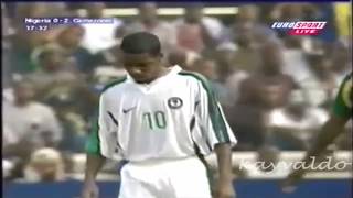 JayJay Okocha vs Cameroon AFCON Final 2000 [upl. by Flossie375]