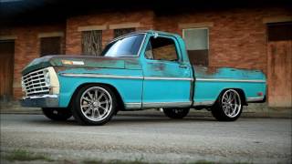 1968 Ford F100 Hot Rat Street Rod Pro Touring Patina Slammed Pickup FOR SALE [upl. by Syl260]